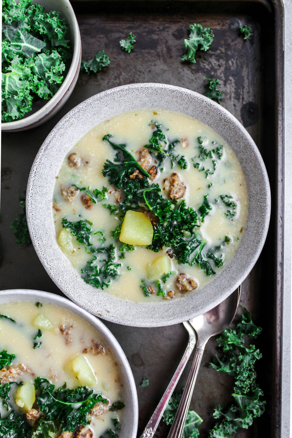 Kale, Sausage and Potato Soup - Tasty Treat Pantry