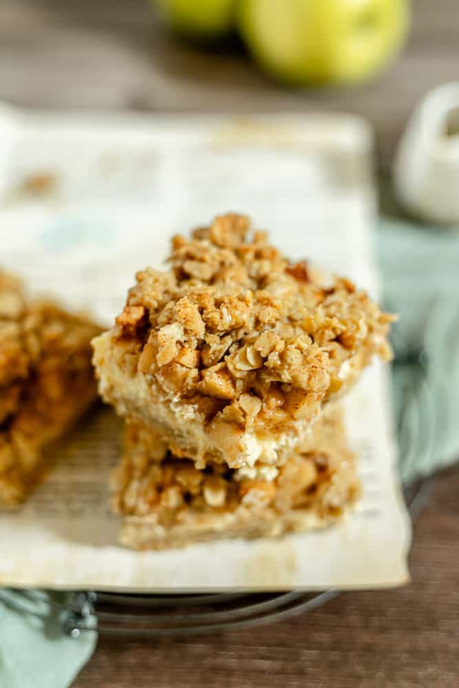 apple crisp bars